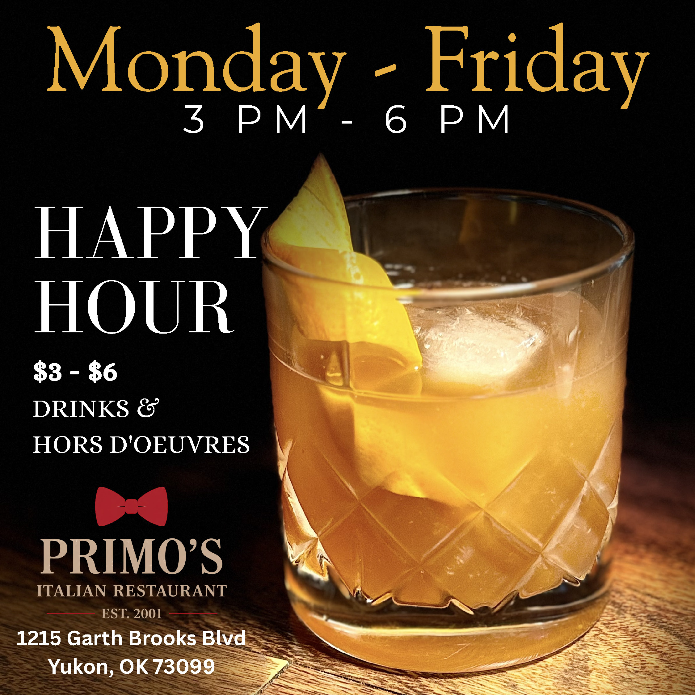 Primo's Happy Hour
