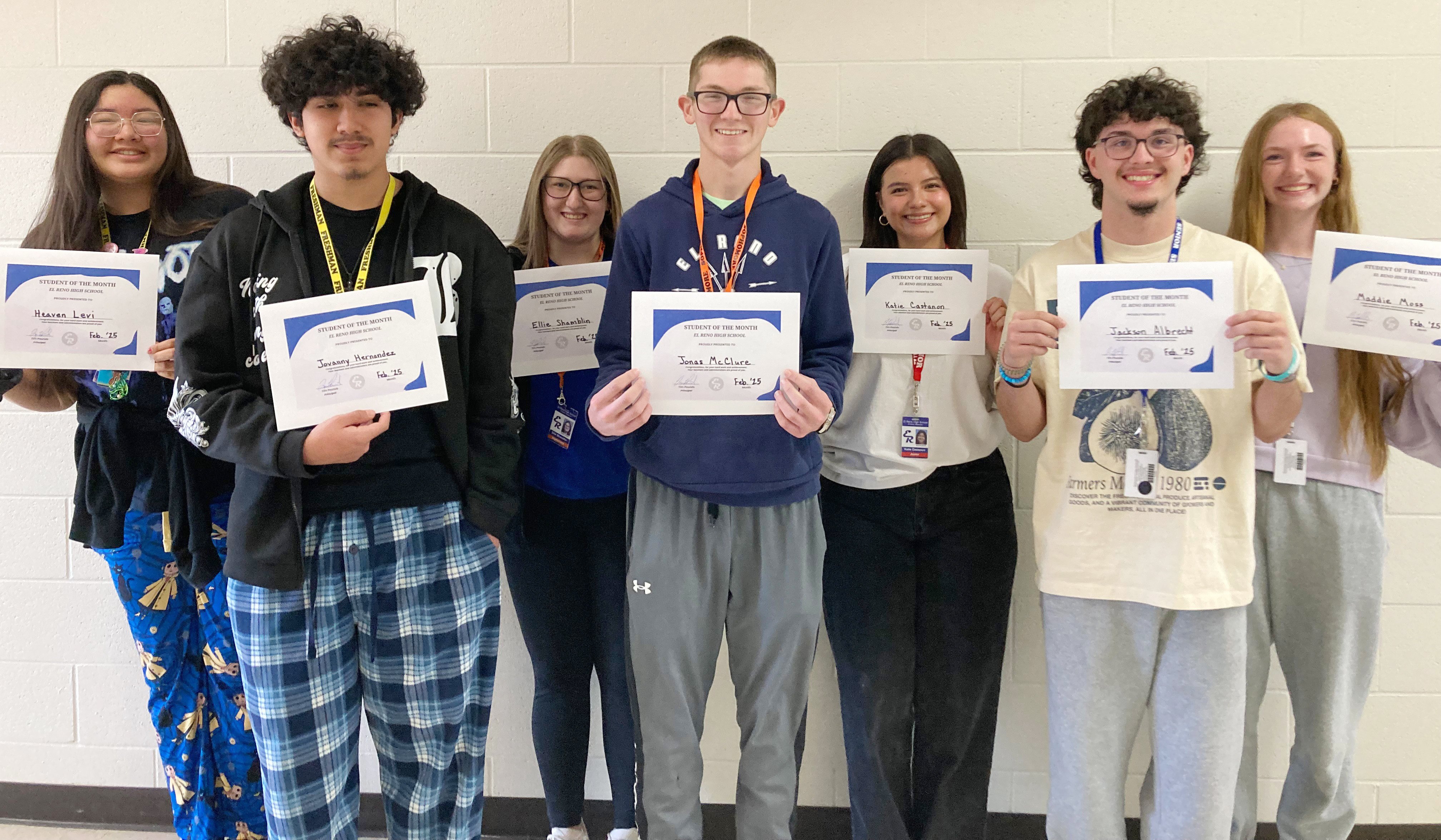 El Reno High honorees | El Reno Tribune