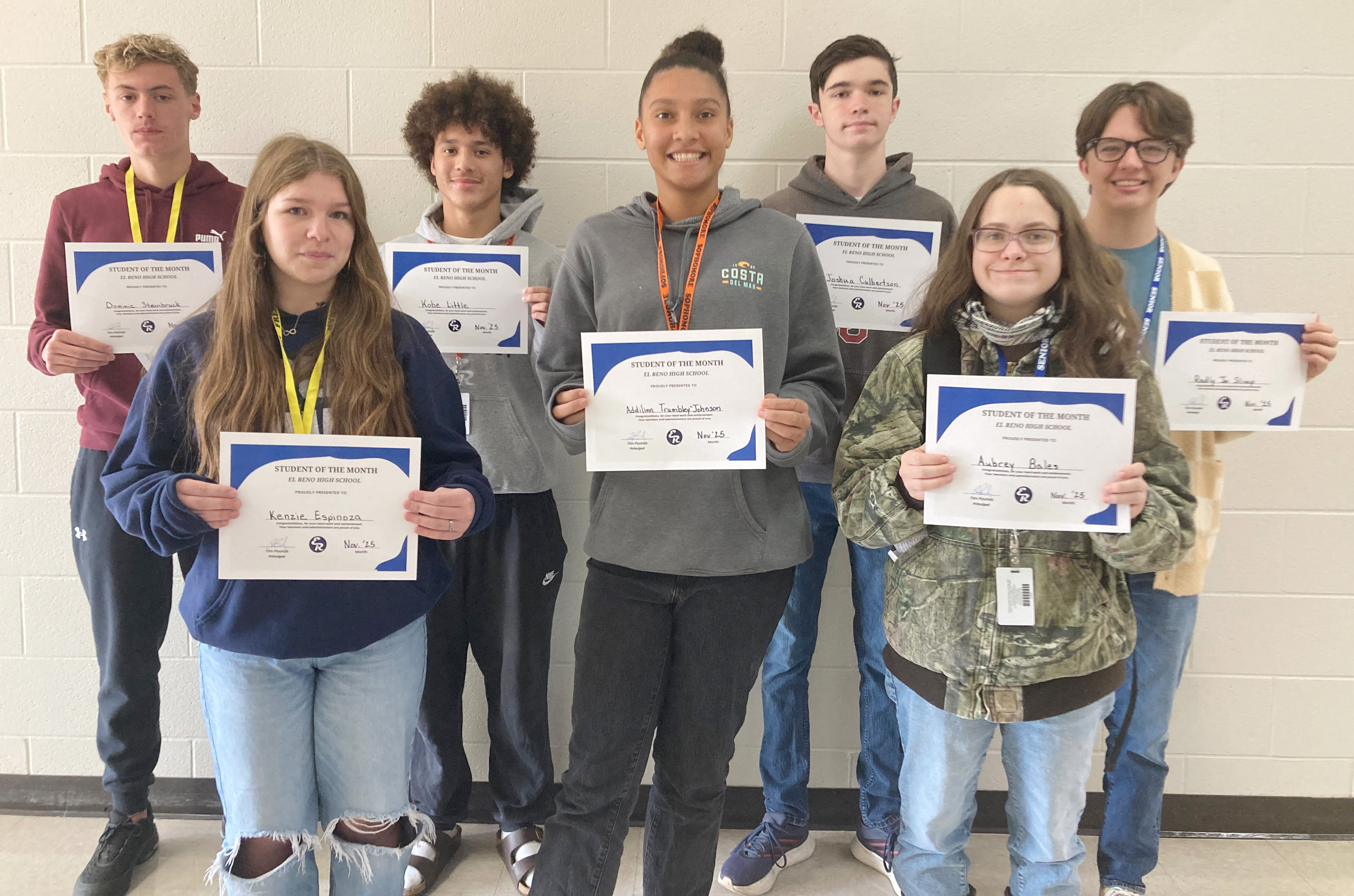 EHS honorees | El Reno Tribune