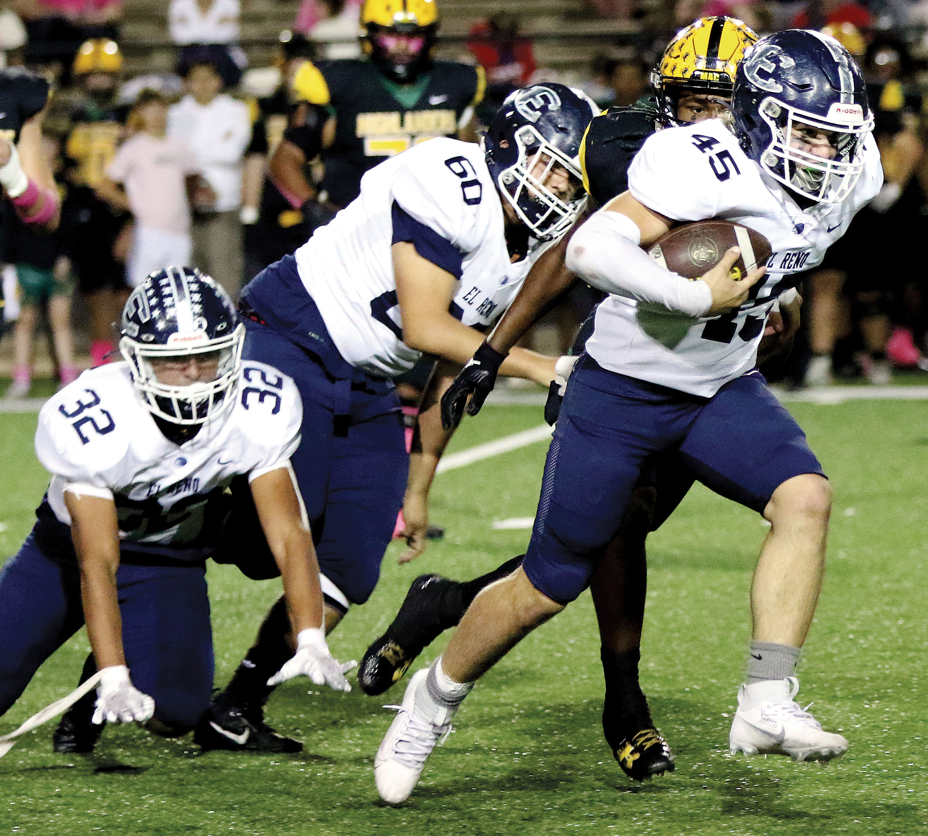 Highlanders no huddle handcuffs El Reno 46-7 | El Reno Tribune