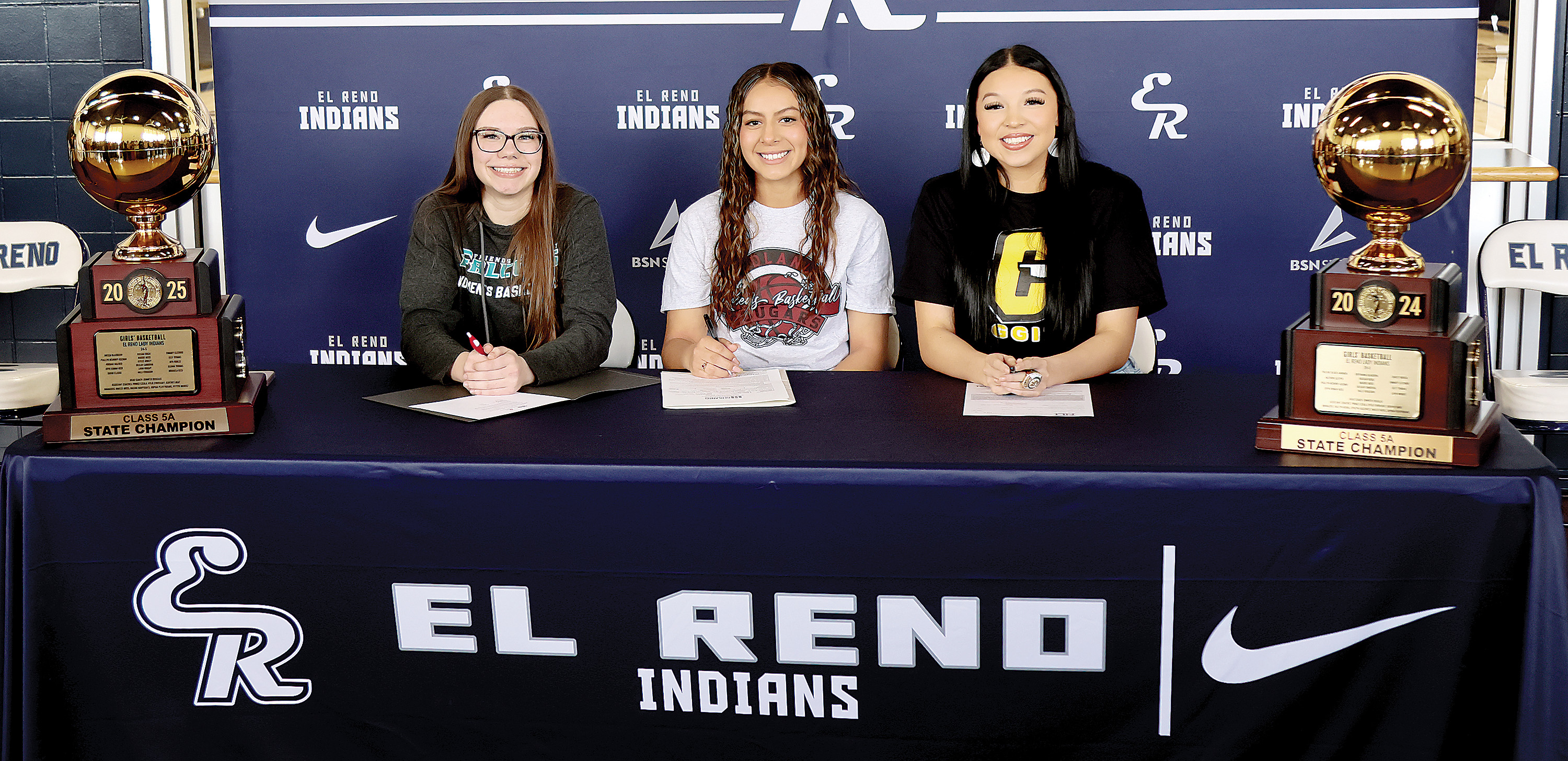 El Reno Signs El Reno trio sign deals | El Reno Tribune