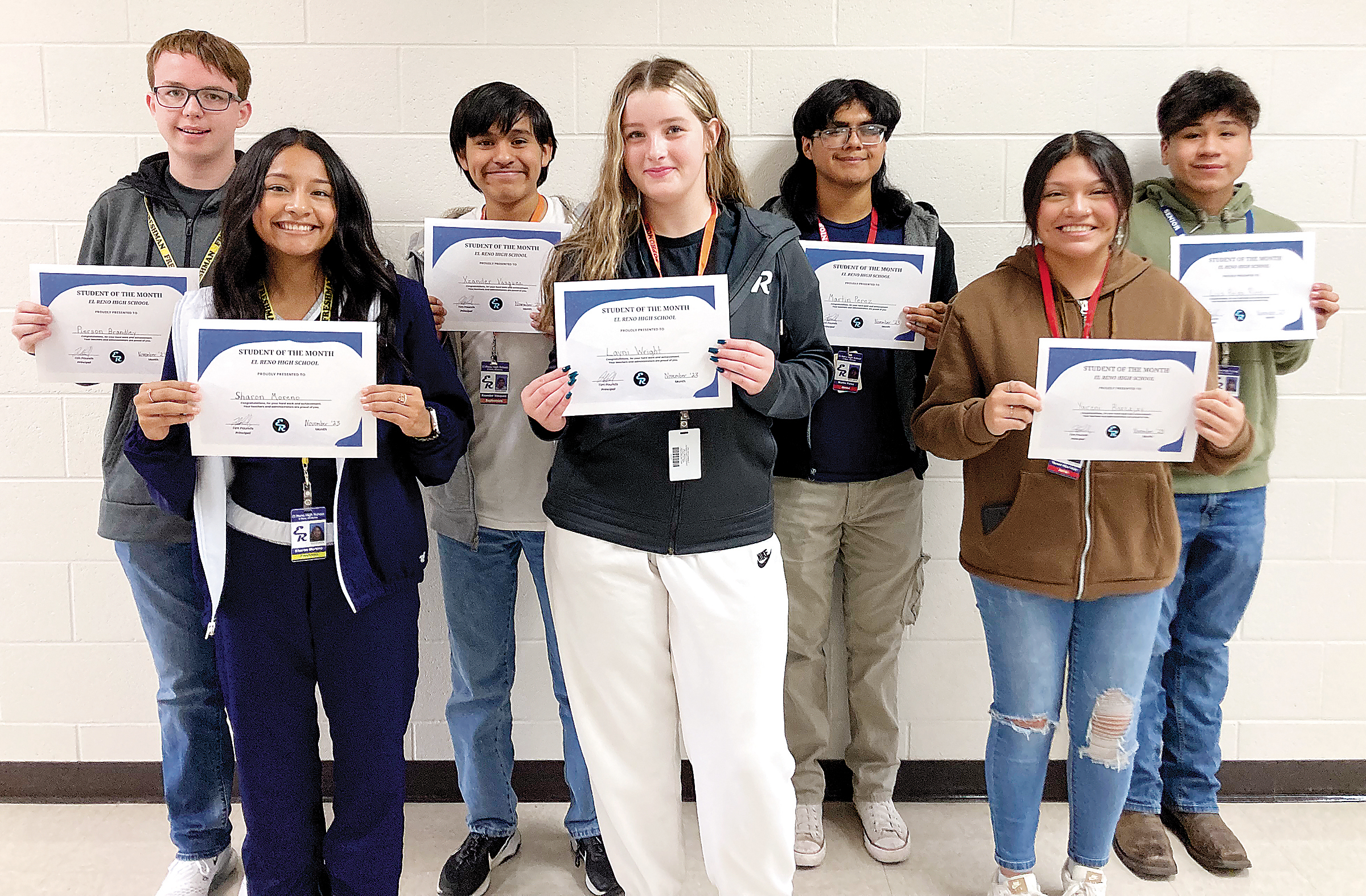 El Reno High honorees | El Reno Tribune