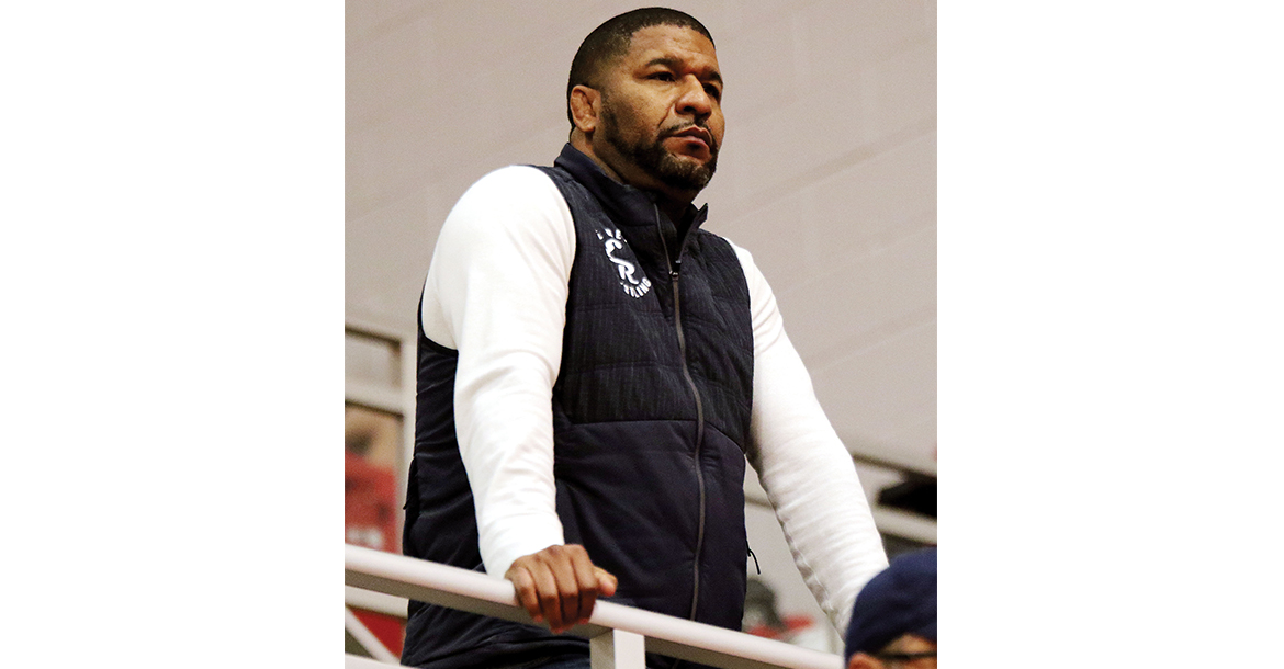 Lewis Rabbani Lewis back to wrestling duties after suspension | El Reno Tribune