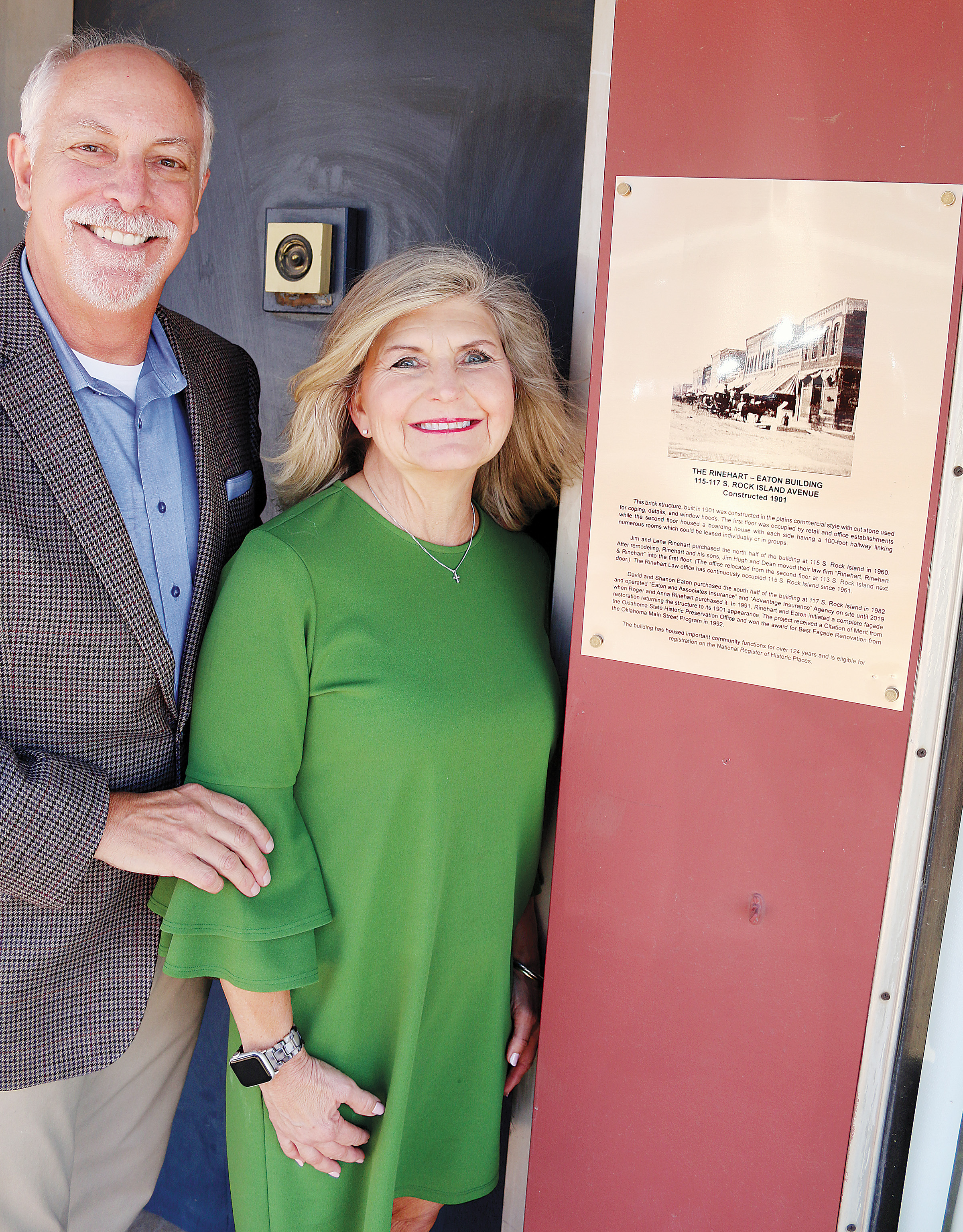 Custom plaques one way for El Reno to showcase history | El Reno Tribune
