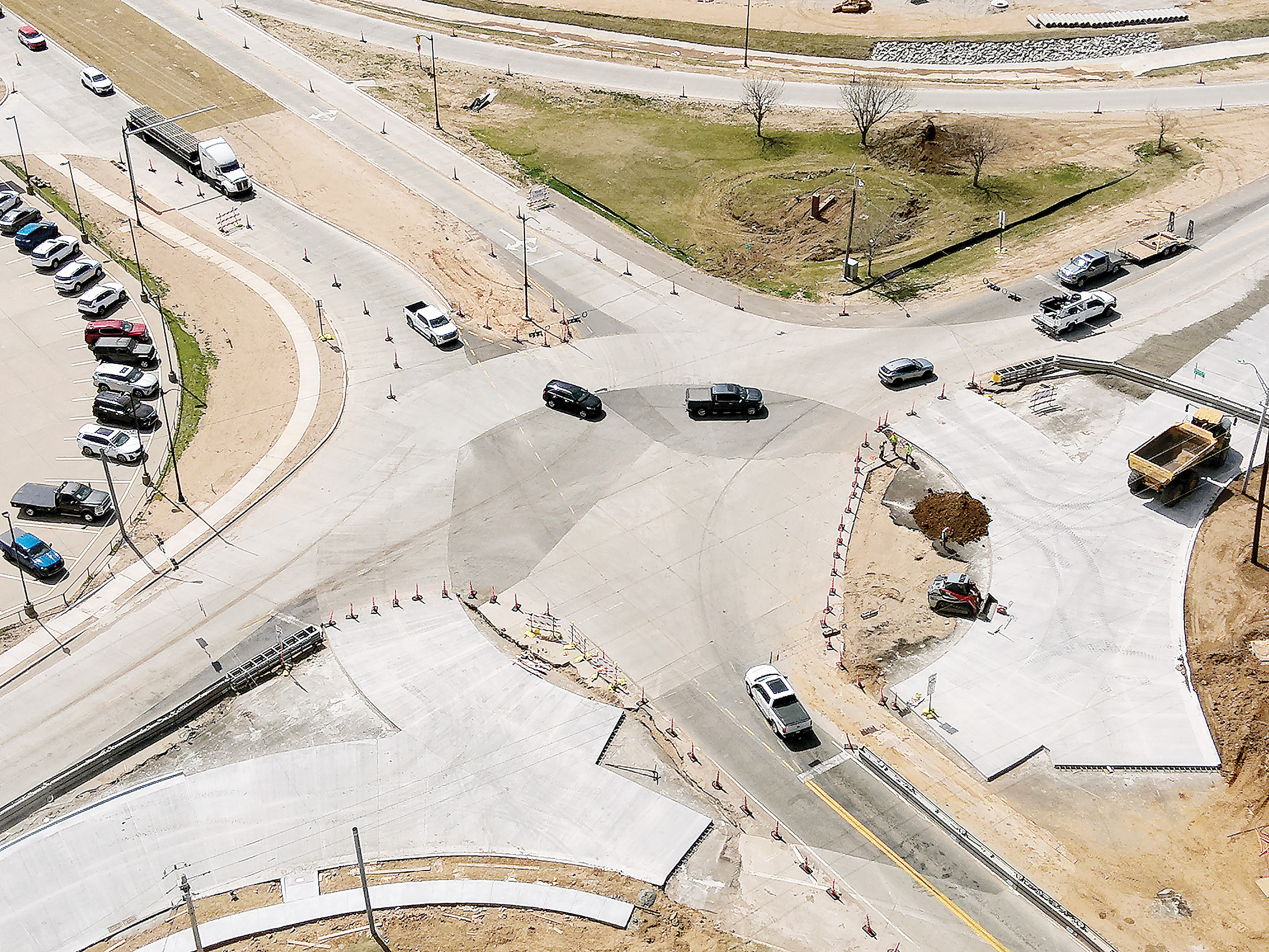 Roundabout turns toward completion | El Reno Tribune