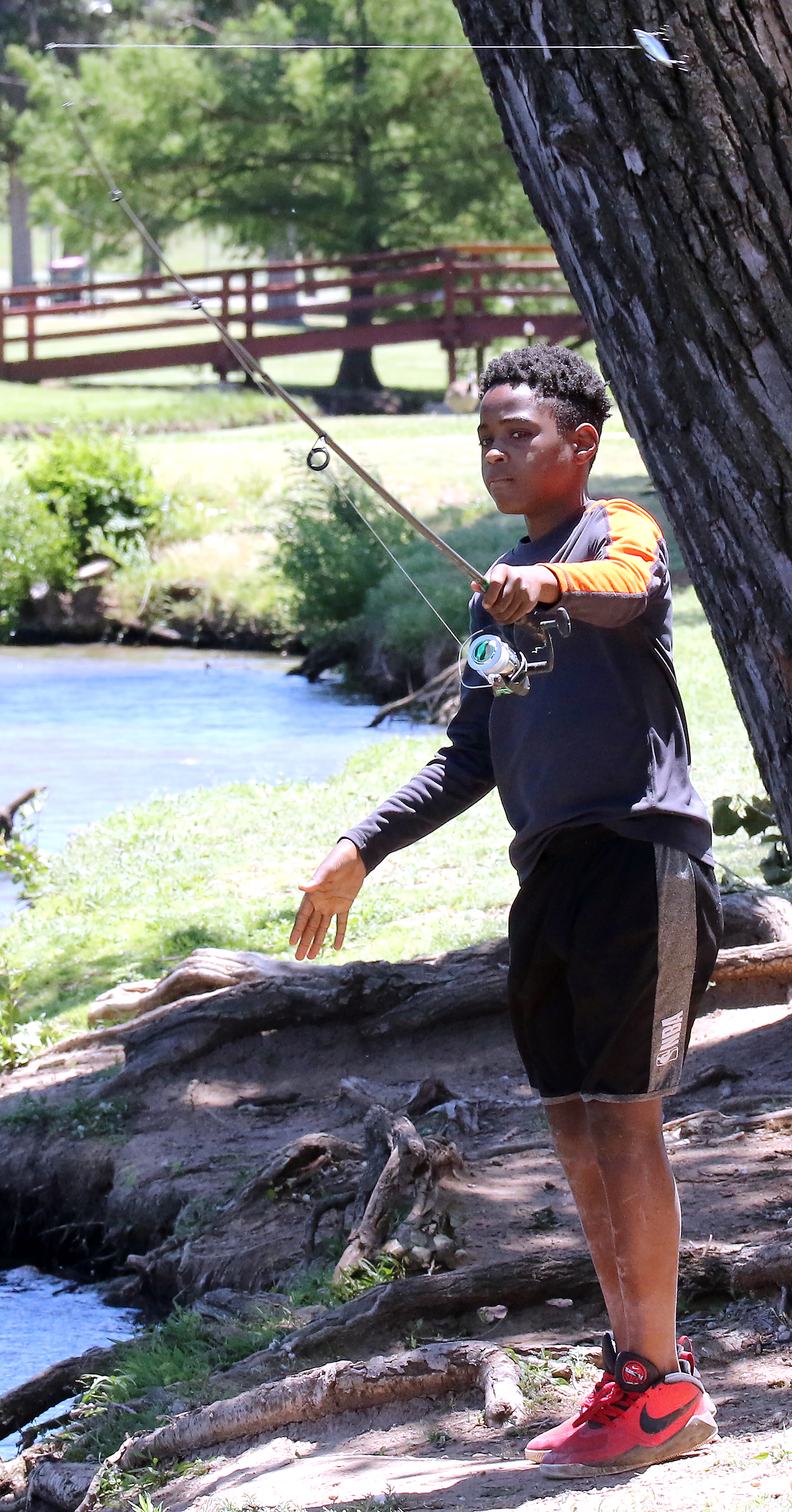 Brad Palmer fishing