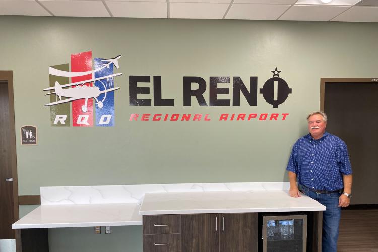 New airport logo