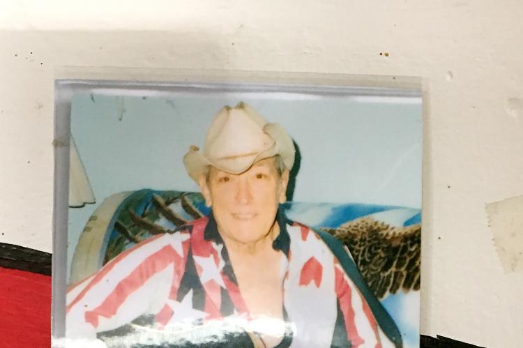 A photo of Bill Edwards is displayed on the walls of Sid’s Diner