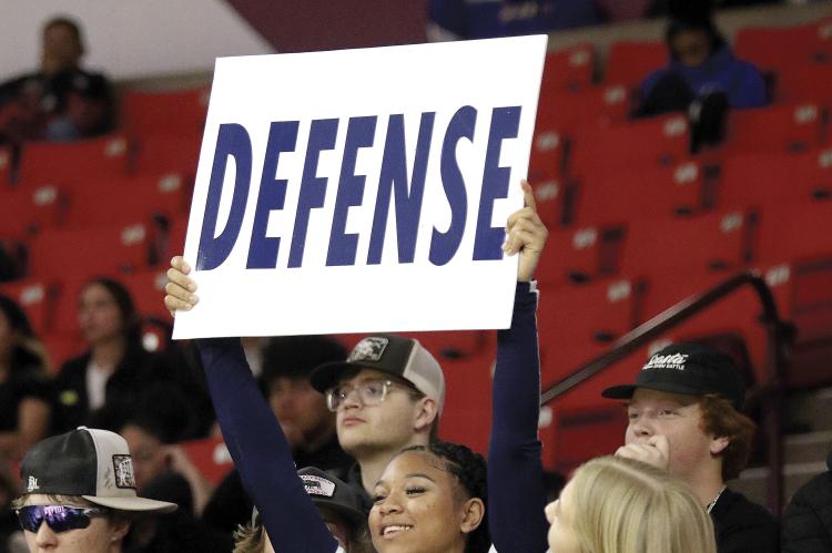 In the stands (semis)