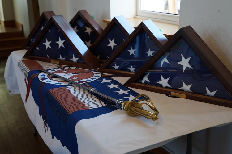 Commemorations for each individual held at Fort Marion