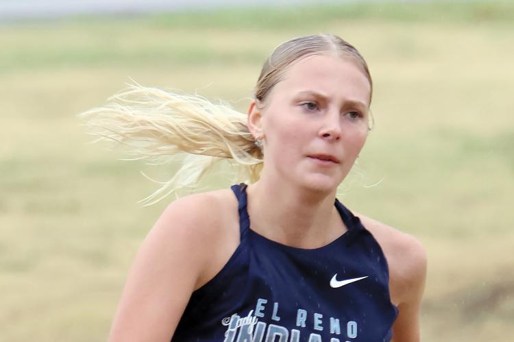Lilly Owen was one of three runners to place in the top 25 for the Indians