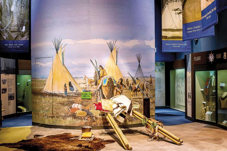 The “We Are Who We Were” exhibit at the Oklahoma History Center