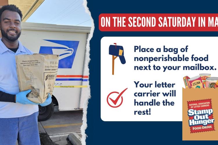 Letter Carriers Food Drive set for Saturday_story