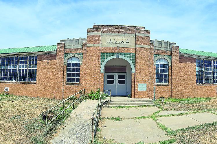 The former Irving School building which faces Foreman Road
