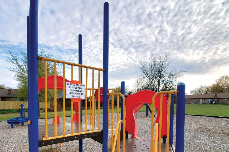 Equipment at Gadberry Park posted off limits