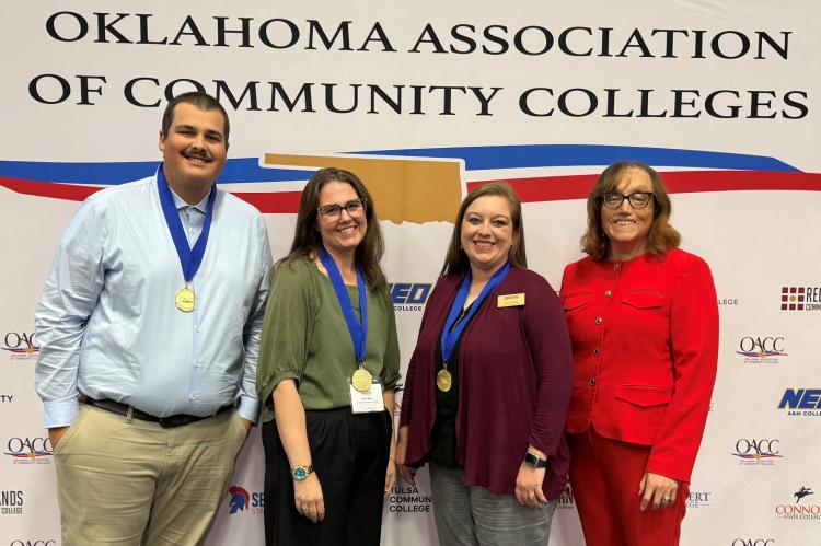 Redlands Community College faculty, staff honored by OACC_1
