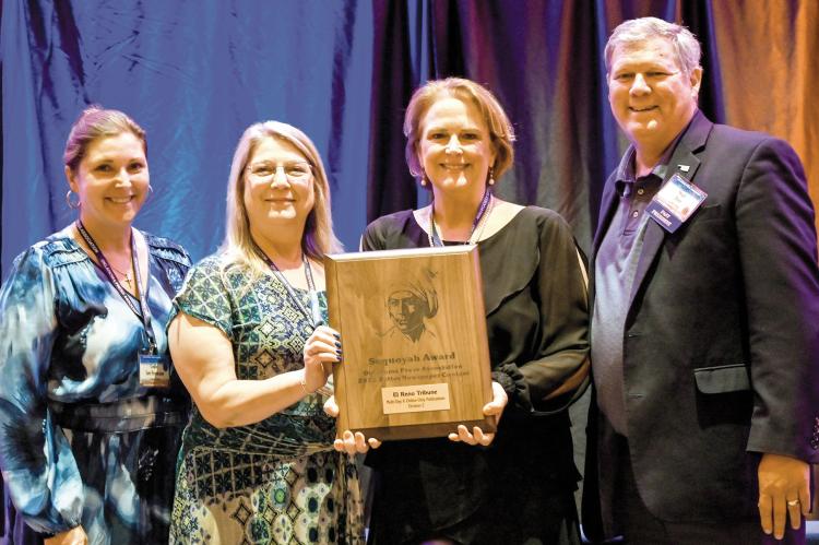 From left, Codie Lee Troncoso, Amy Anderson, Erin Dyer Thompson and Sean Dyer