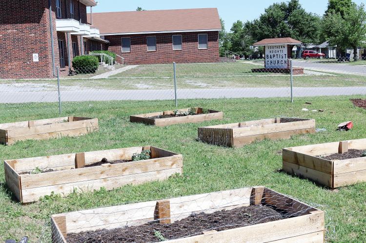 Wooden planters