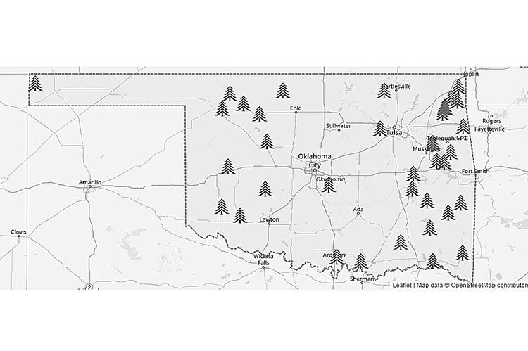 State parks map