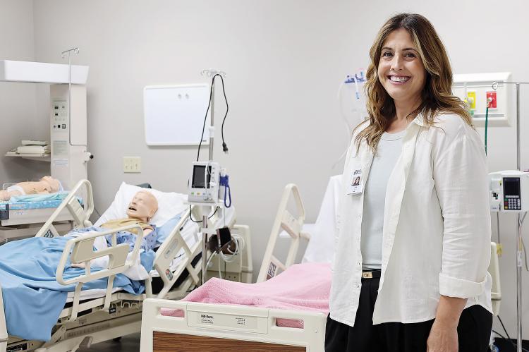 Tara Thomas, head of Redlands Nursing Department