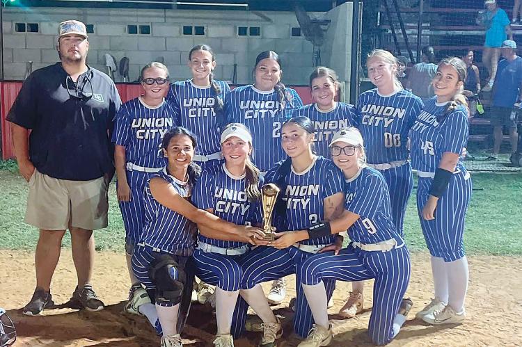 Union City High School’s fast-pitch softball team