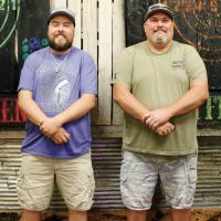 Father/son duo, Coby Andrews, left, and John Andrews