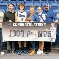 J.D. Riley became the third area player to break the 1,000-point career scoring mark during the first half of the 2023-24 basketball season