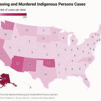 There are at least 875 missing Indigenous persons across the United States