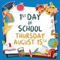 First day of school 2024-25