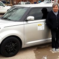 Georgia McGee starting a taxi service for El Reno