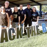 Three women organized the tribute to local law enforcement