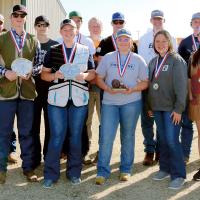 EHS’s trapshooting team won the High School Division at the OKSSSP Northwest Regional
