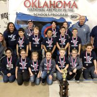 Fifth grade archery team