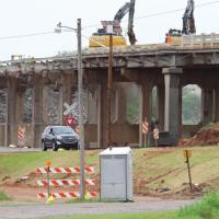Demolition of Rock Island overpass