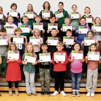 Maple A Honor roll_Dec 2023