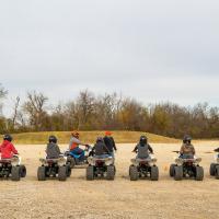 ATVs with riders