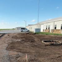 Dirt work being done at the El Reno Regional Airport