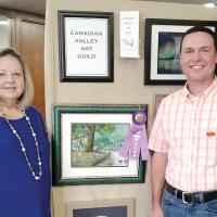 Amy Ragland is pictured with Rodney Knowles