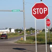 Banner Road and SH 66 recommended to become a permanent four-way stop