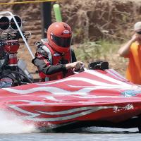 Brody Martin flies down the track