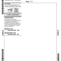 Sample Ballot for March 5 2024