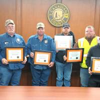 Seven District 3 workers honored as Roads Scholars_story