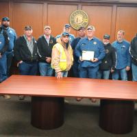 County District 3 crew honored for safety_story