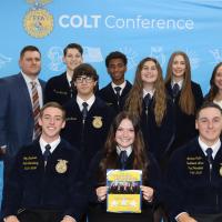 El Reno FFA officers attend COLT Conference in Lawton_story