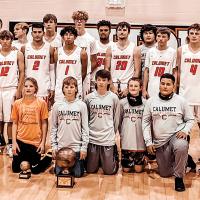 Calumet High School’s boys team won the recent Canton tournament