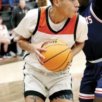 Hezakiya Satepauhoodle pulls down a rebound