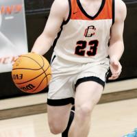 Kaleb Thiessen was one of 10 players to score in the Chieftains win over Mulhall-Orlando