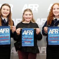 From left, Bella Dean, Merritt Major and Alice Park.