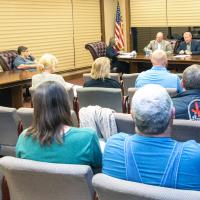 Canadian County commissioners hold meeting