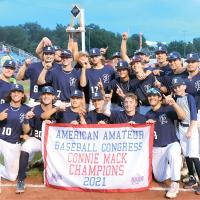 Kaleb Melvin helped the Enid Majors win the 2021 Connie Mack World Series